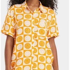 NWT Mighty Fine Always Sunny Woman’s Shirt M